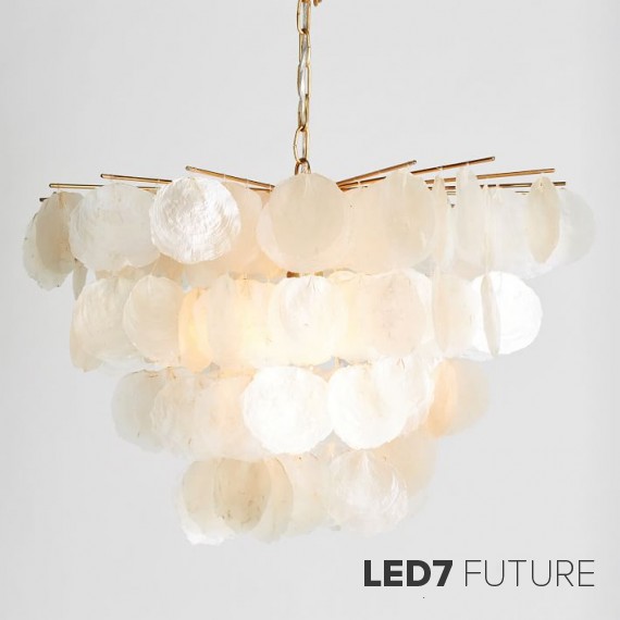 PBteen - Large Capiz Chandelier